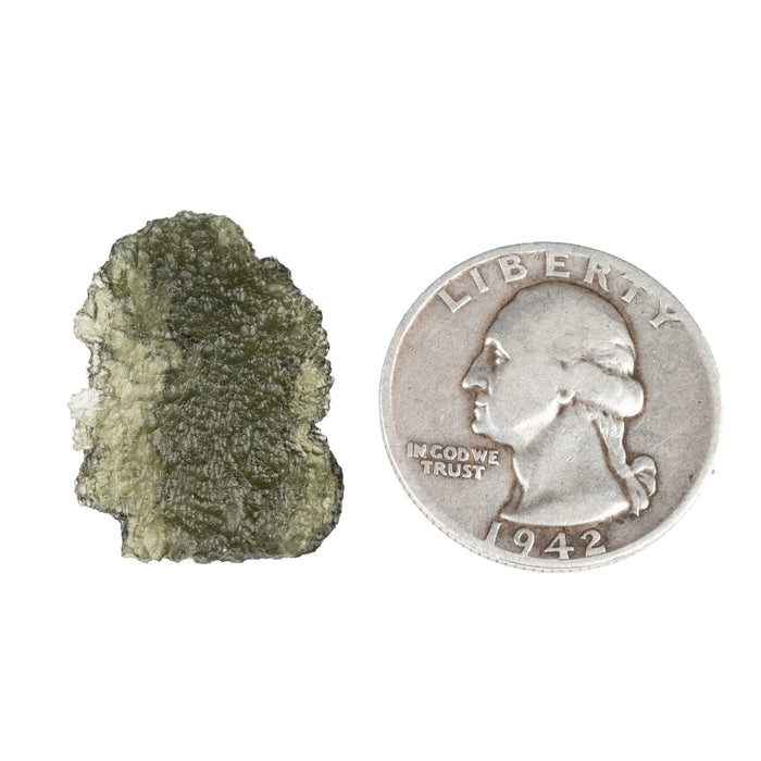 Moldavite 2.72 g 24x19x7mm - InnerVision Crystals
