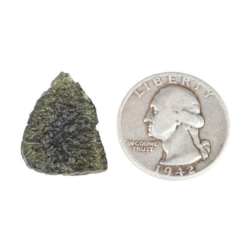 Moldavite 2.73 g 22x17x7mm - InnerVision Crystals