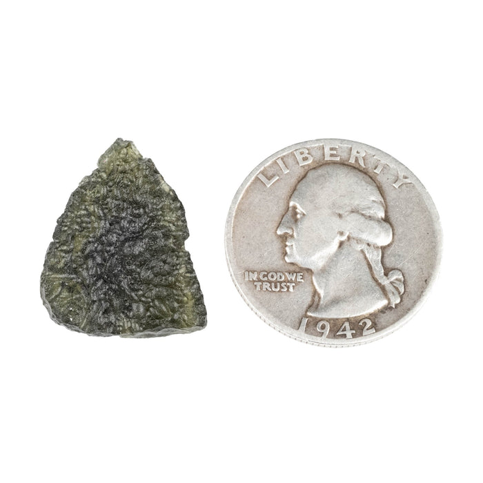 Moldavite 2.73 g 22x17x7mm - InnerVision Crystals