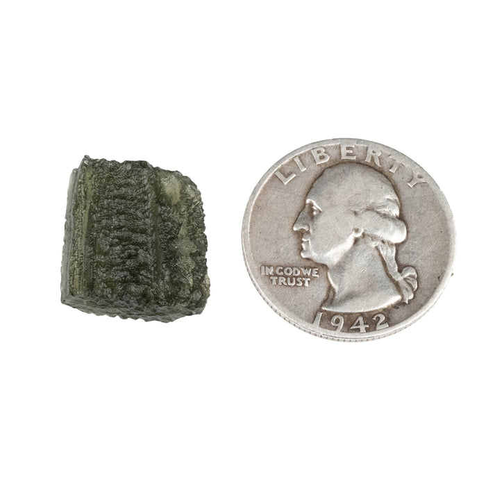 Moldavite 2.74 g 17x16x6mm - InnerVision Crystals
