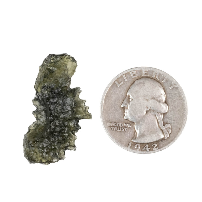 Moldavite 2.76 g 30x17x9mm - InnerVision Crystals
