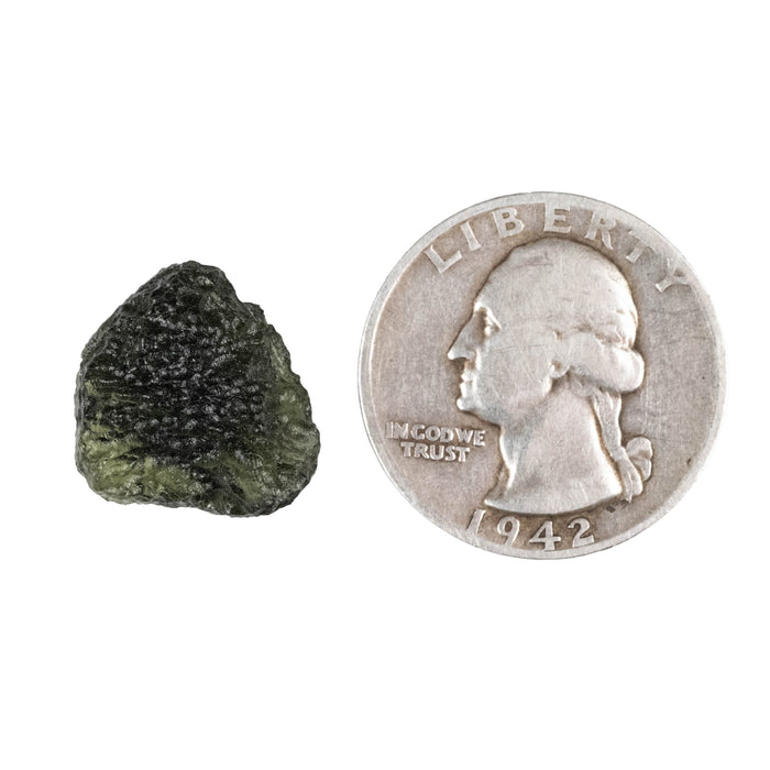 Moldavite 2.77 g 17x16x10mm - InnerVision Crystals