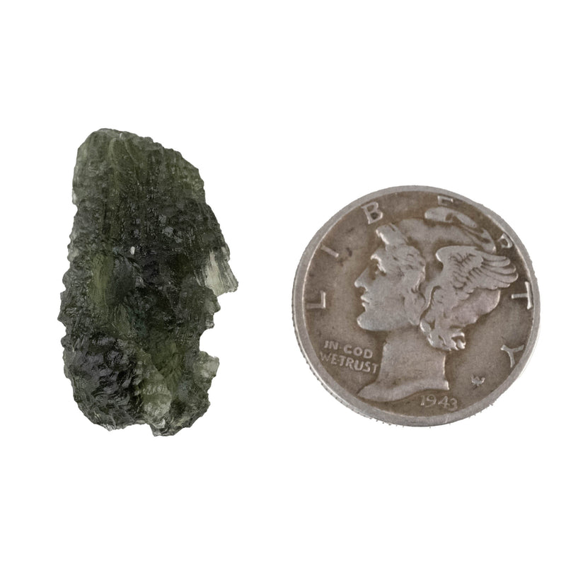 Moldavite 2.77 g 22x12x11mm - InnerVision Crystals