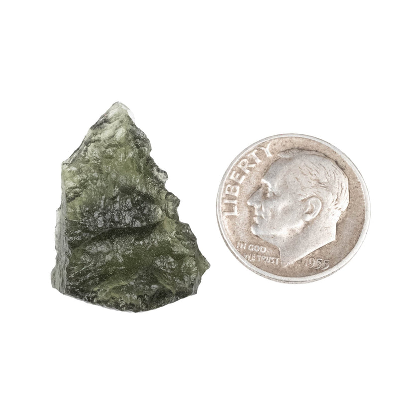 Moldavite 2.83 g 23x17x9mm - InnerVision Crystals