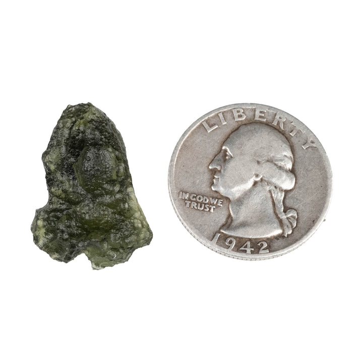 Moldavite 2.83 g 24x17x7mm - InnerVision Crystals