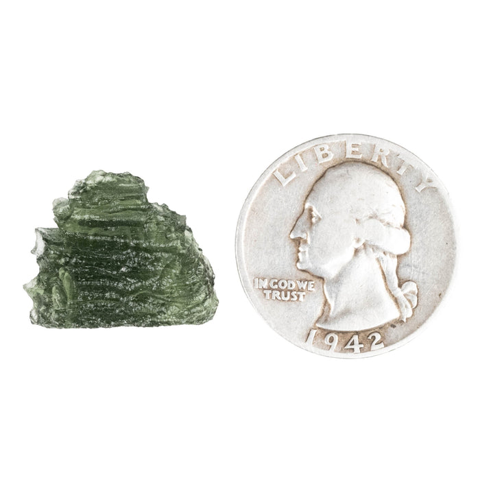 Moldavite 2.84 g 20x17x8mm - InnerVision Crystals