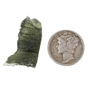Moldavite 2.85 g 23x15x7mm - InnerVision Crystals