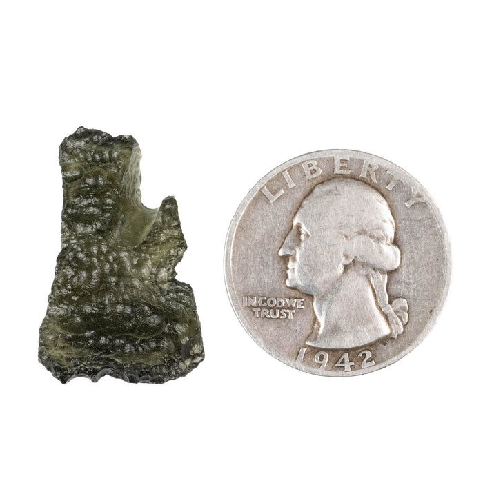 Moldavite 2.85 g 26x17x8mm - InnerVision Crystals