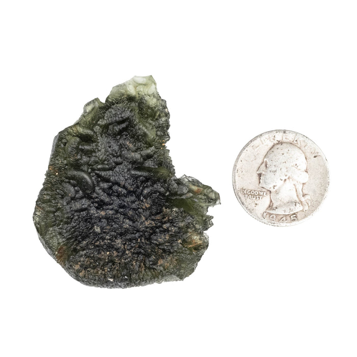 Moldavite 28.62 g 51x44x15mm - InnerVision Crystals