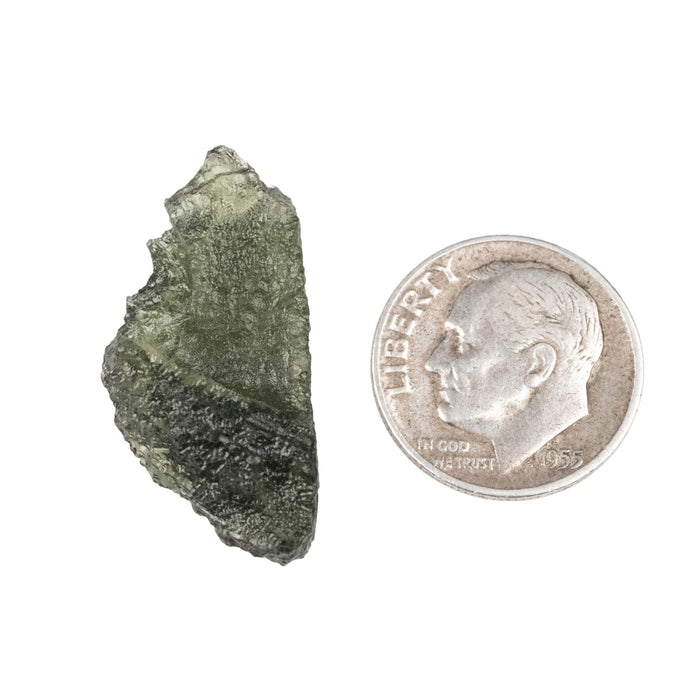Moldavite 2.87 g 26x13x8mm - InnerVision Crystals