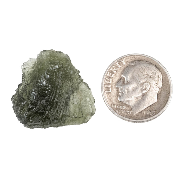 Moldavite 2.88 g 21x19x9mm - InnerVision Crystals