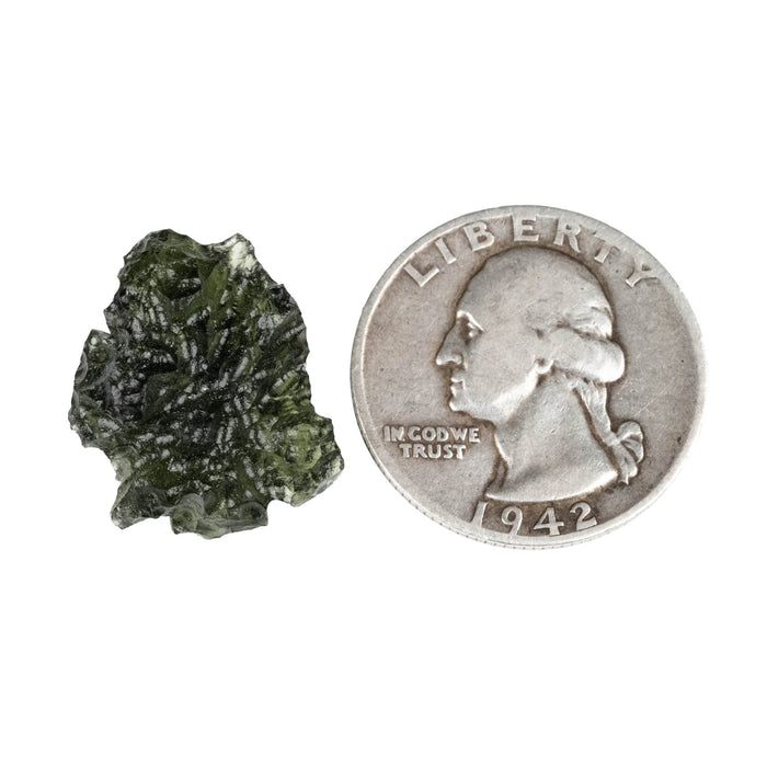 Moldavite 2.91 g 19x16x8mm - InnerVision Crystals