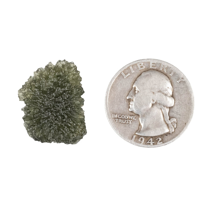 Moldavite 2.91 g 22x17x6mm - InnerVision Crystals