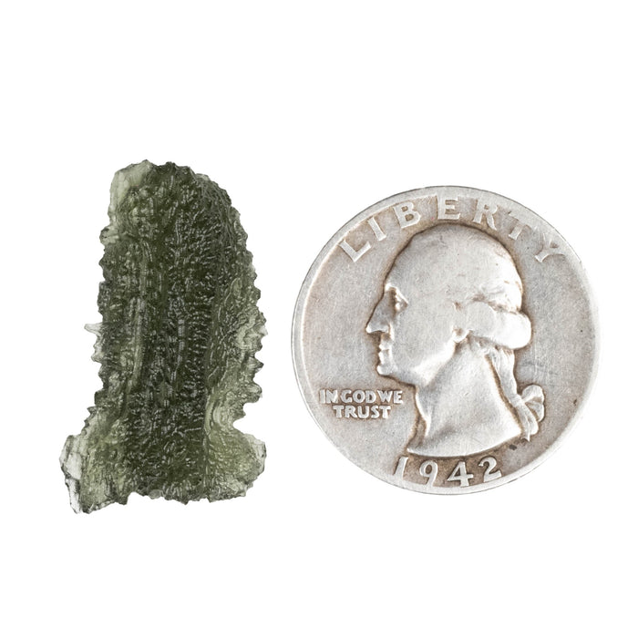 Moldavite 2.91 g 27x15x7mm - InnerVision Crystals