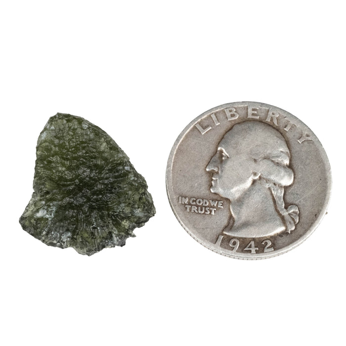 Moldavite 2.93 g 22x19x7mm - InnerVision Crystals