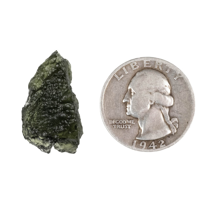 Moldavite 2.94 g 26x15x8mm - InnerVision Crystals