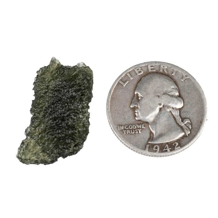 Moldavite 2.98 g 28x15x6mm - InnerVision Crystals
