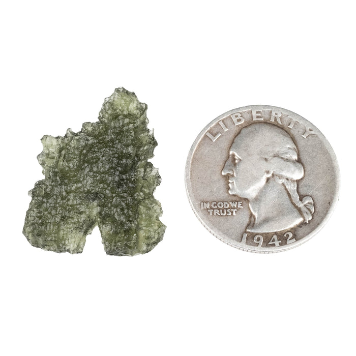 Moldavite 3.02 g 26x21x5mm - InnerVision Crystals