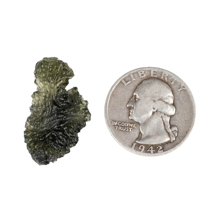 Moldavite 3.11 g 28x16x9mm - InnerVision Crystals