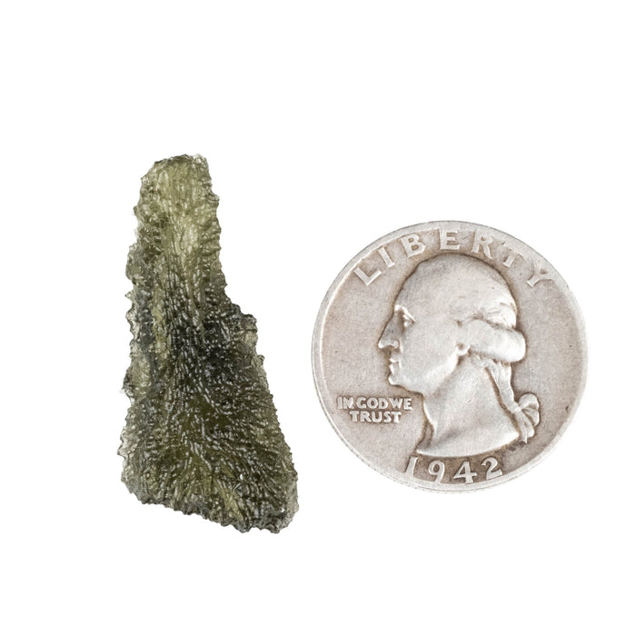 Moldavite 3.11 g 33x14x7mm - InnerVision Crystals