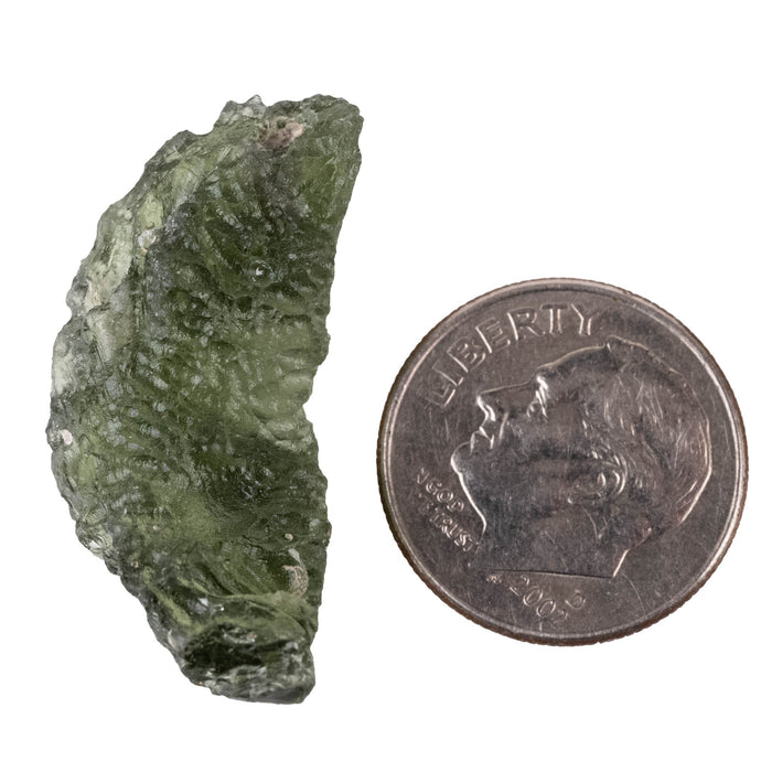Moldavite 3.15 g 29x13x7mm - InnerVision Crystals