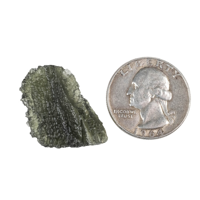 Moldavite 3.20 g 24x19x6mm - InnerVision Crystals