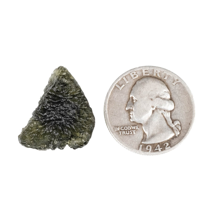 Moldavite 3.27 g 23x17x9mm - InnerVision Crystals
