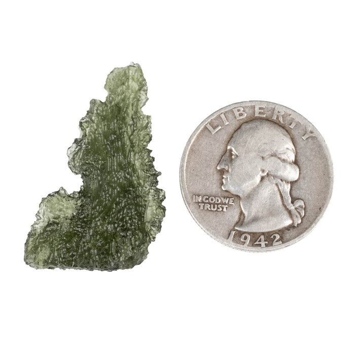 Moldavite 3.37 g 33x21x6mm - InnerVision Crystals