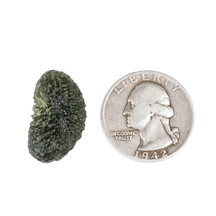 Moldavite 3.44 g 24x14x9mm - InnerVision Crystals