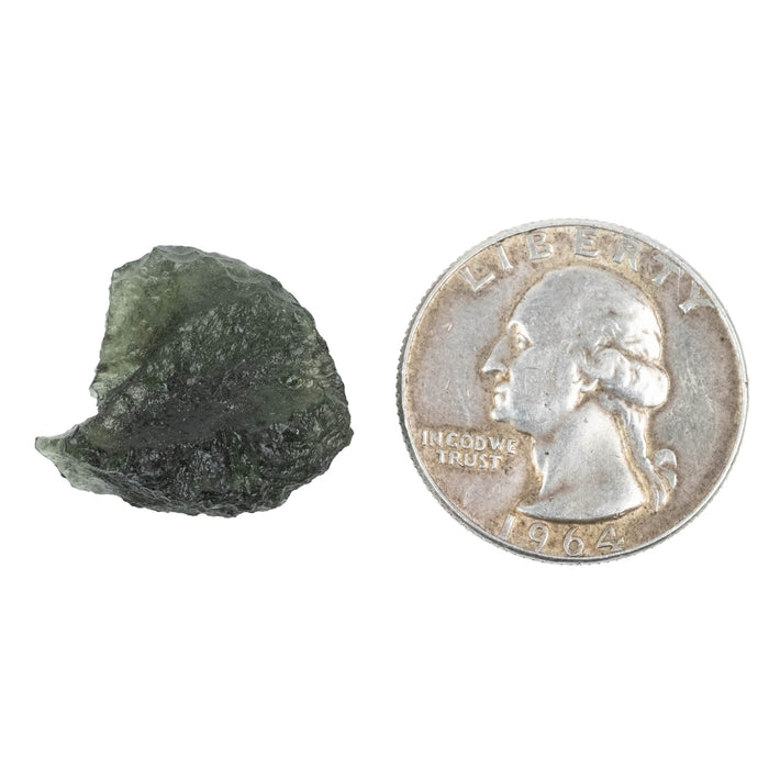 Moldavite 3.47 g 19x18x7mm - InnerVision Crystals