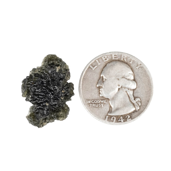 Moldavite 3.47 g 23x16x12mm - InnerVision Crystals