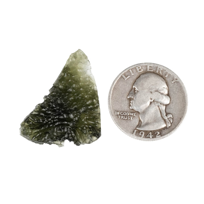 Moldavite 3.47 g 30x23x8mm - InnerVision Crystals