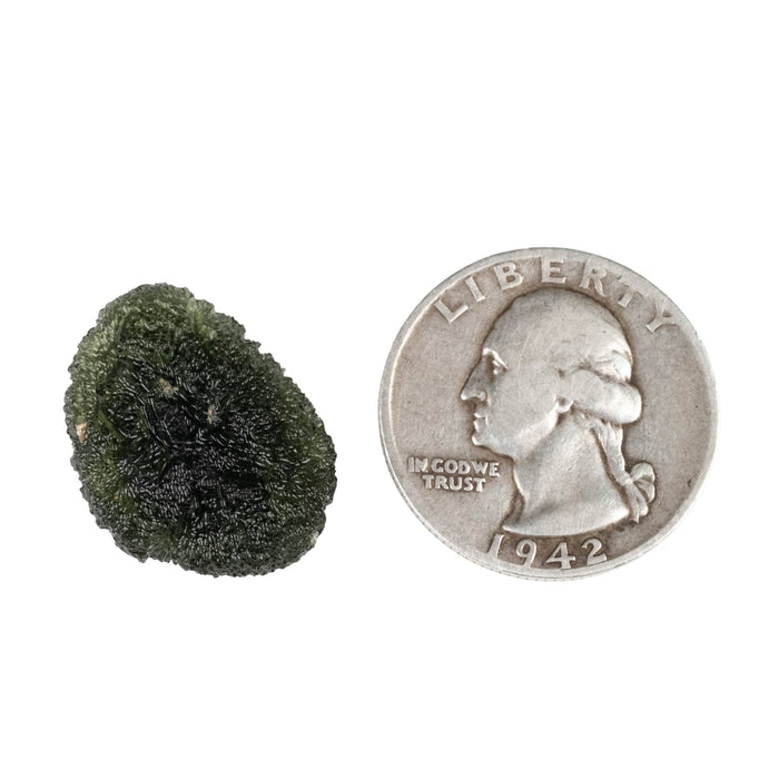 Moldavite 3.70 g 22x17x9mm - InnerVision Crystals