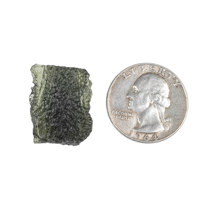 Moldavite 3.70 g 23x18x7mm - InnerVision Crystals