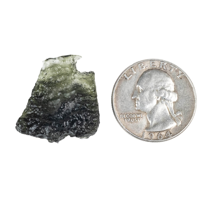 Moldavite 3.75 g 24x23x9mm - InnerVision Crystals