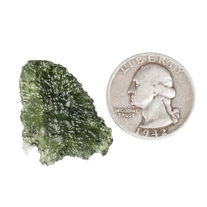 Moldavite 3.90 g 32x22x6mm - InnerVision Crystals