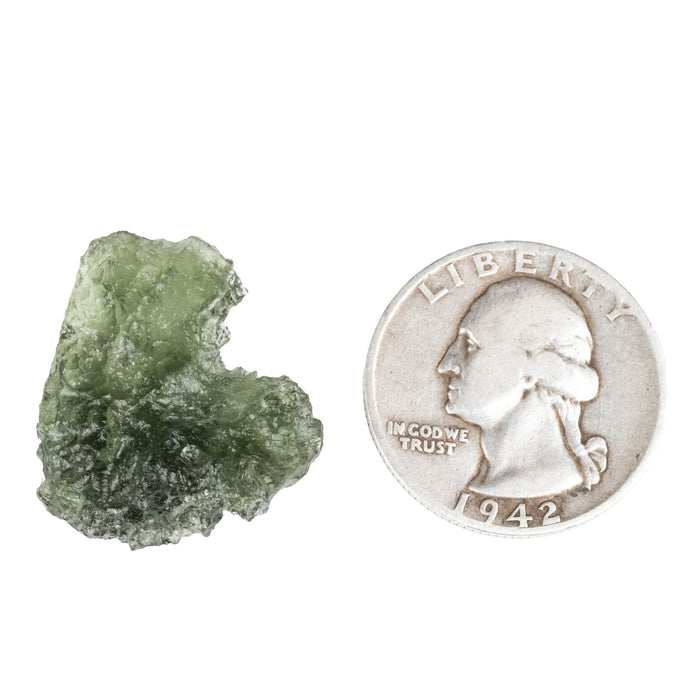 Moldavite 3.92 g 25x22x9mm - InnerVision Crystals
