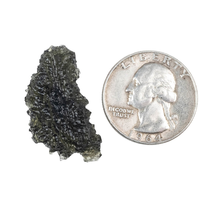 Moldavite 3.94 g 30x17x10mm - InnerVision Crystals