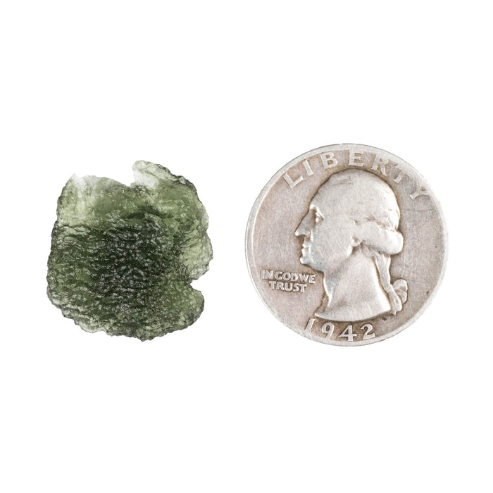 Moldavite 3.96 g 20x18x8mm - InnerVision Crystals