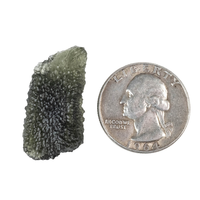 Moldavite 3.99 g 30x16x7mm - InnerVision Crystals