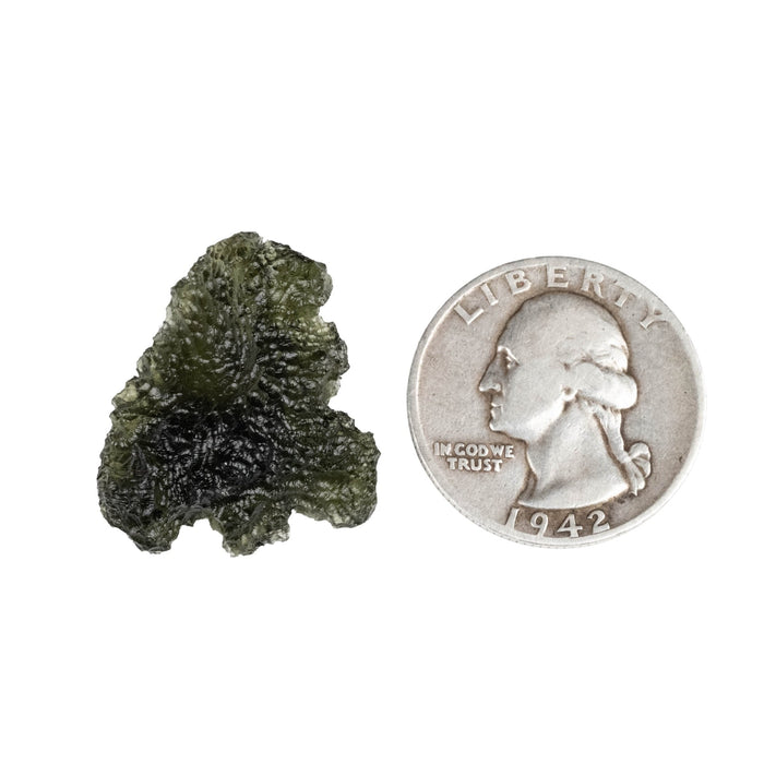 Moldavite 4.04 g 25x22x8mm - InnerVision Crystals