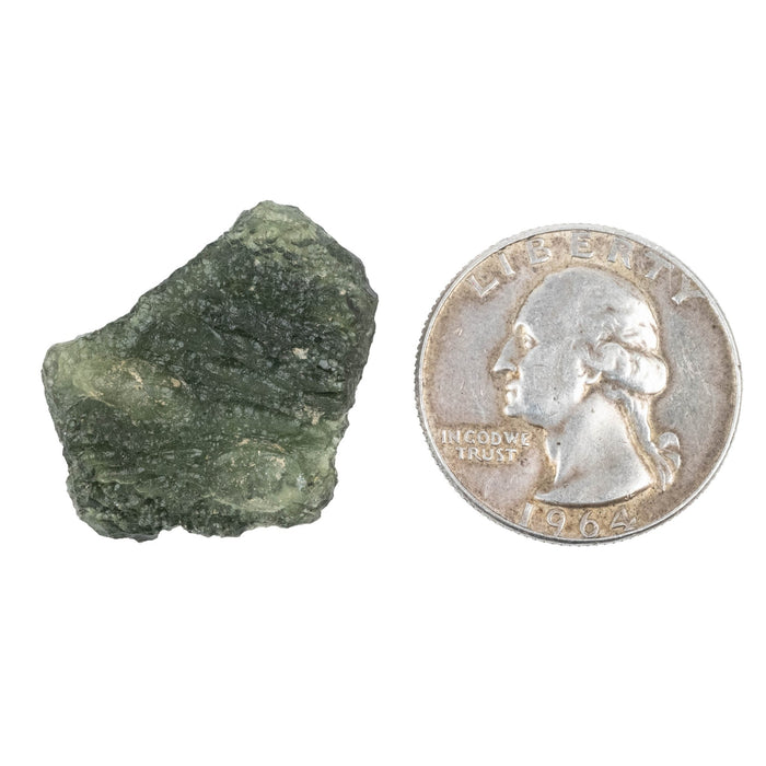 Moldavite 4.21 g 27x21x7mm - InnerVision Crystals