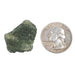 Moldavite 4.21 g 27x21x7mm - InnerVision Crystals
