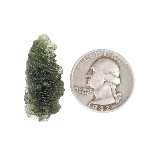Moldavite 4.23 g 33x16x12mm - InnerVision Crystals