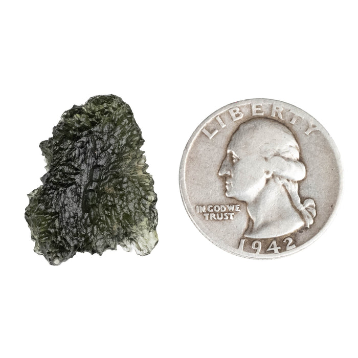 Moldavite 4.38 g 24x19x10mm - InnerVision Crystals