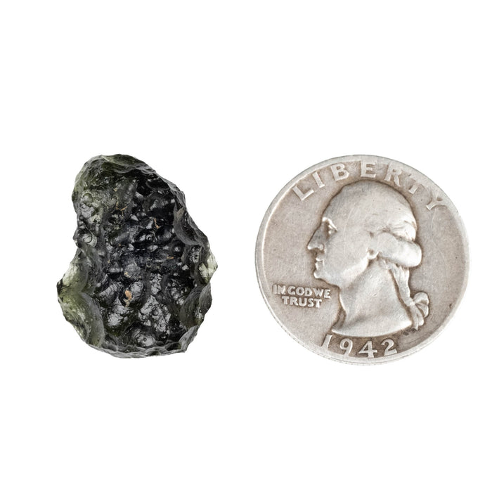 Moldavite 4.41 g 23x17x12mm - InnerVision Crystals