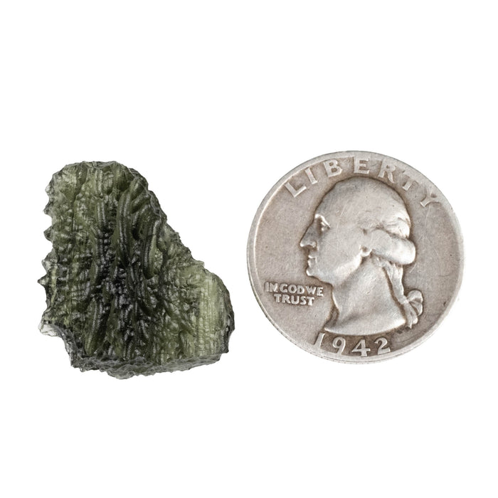 Moldavite 4.51 g 22x20x9mm - InnerVision Crystals