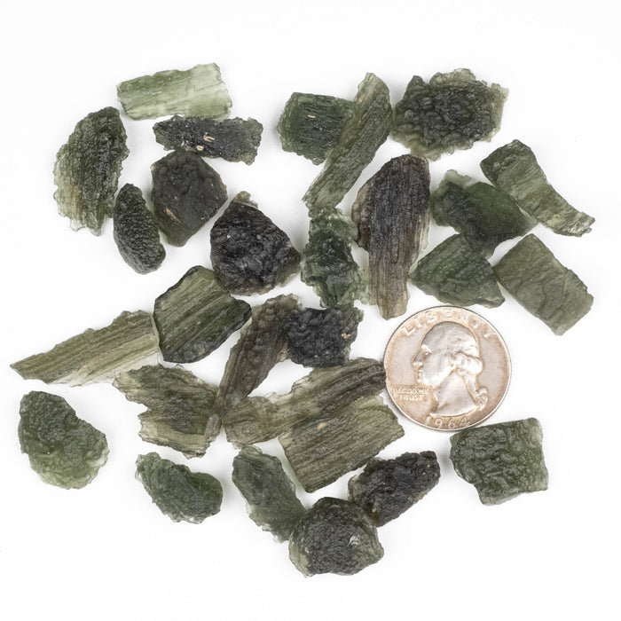 Moldavite 50 gram Lot - Regular Quality | Wholesale - InnerVision Crystals