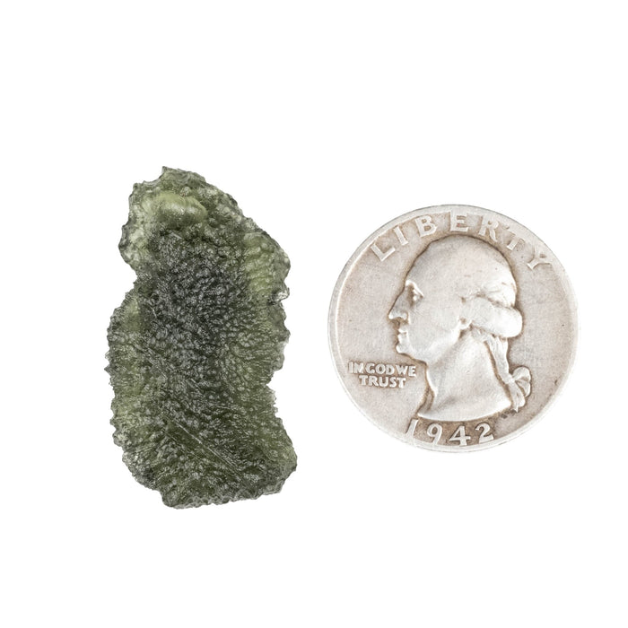 Moldavite 5.14 g 32x18x8mm - InnerVision Crystals