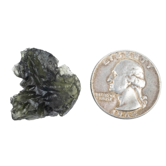 Moldavite 5.28 g 23x23x13mm - InnerVision Crystals